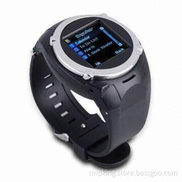 Watch Mobile Phone with 1.3-inch TFT Display and Integrated Handsfree Speaker